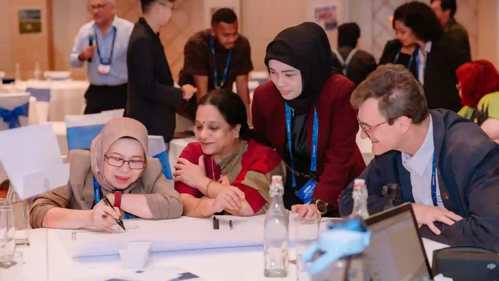 Volunteers at Fisheries and Aquaculture Conference 2026