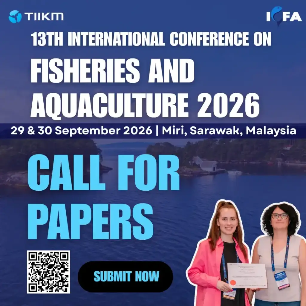 Be a presenter at Aqua culture conference 2026 poster